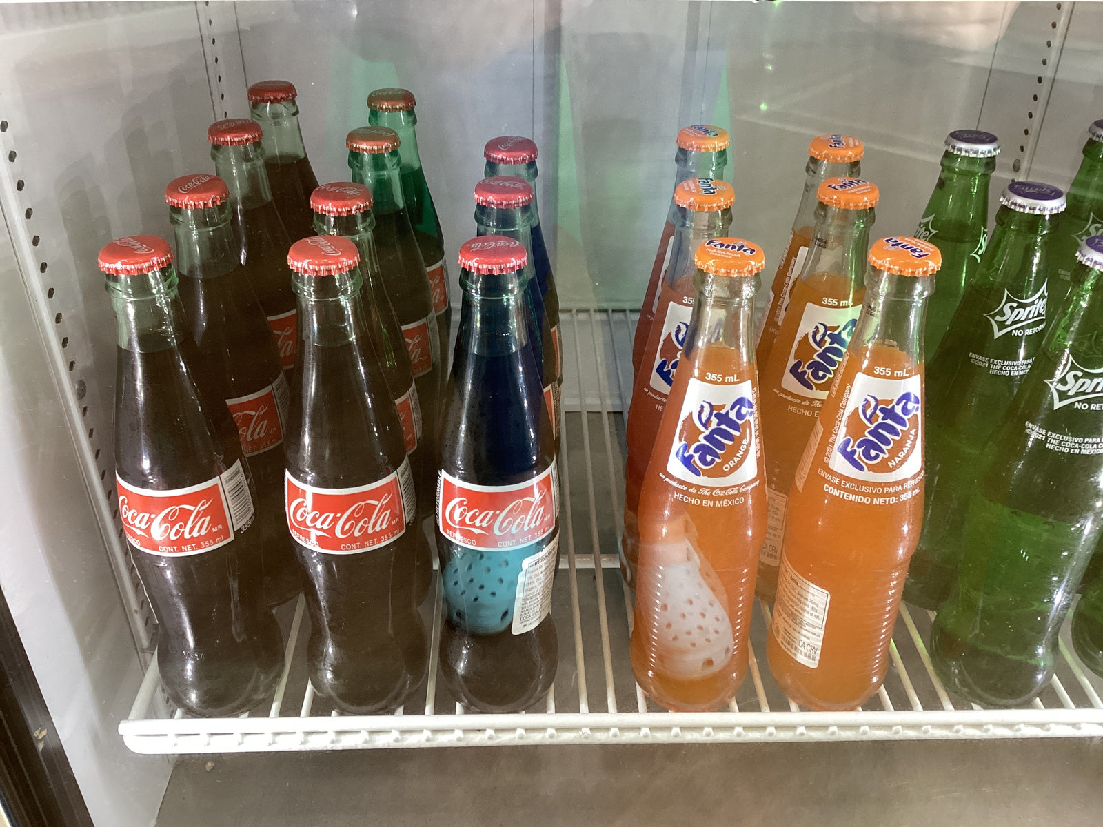 Glass sodas