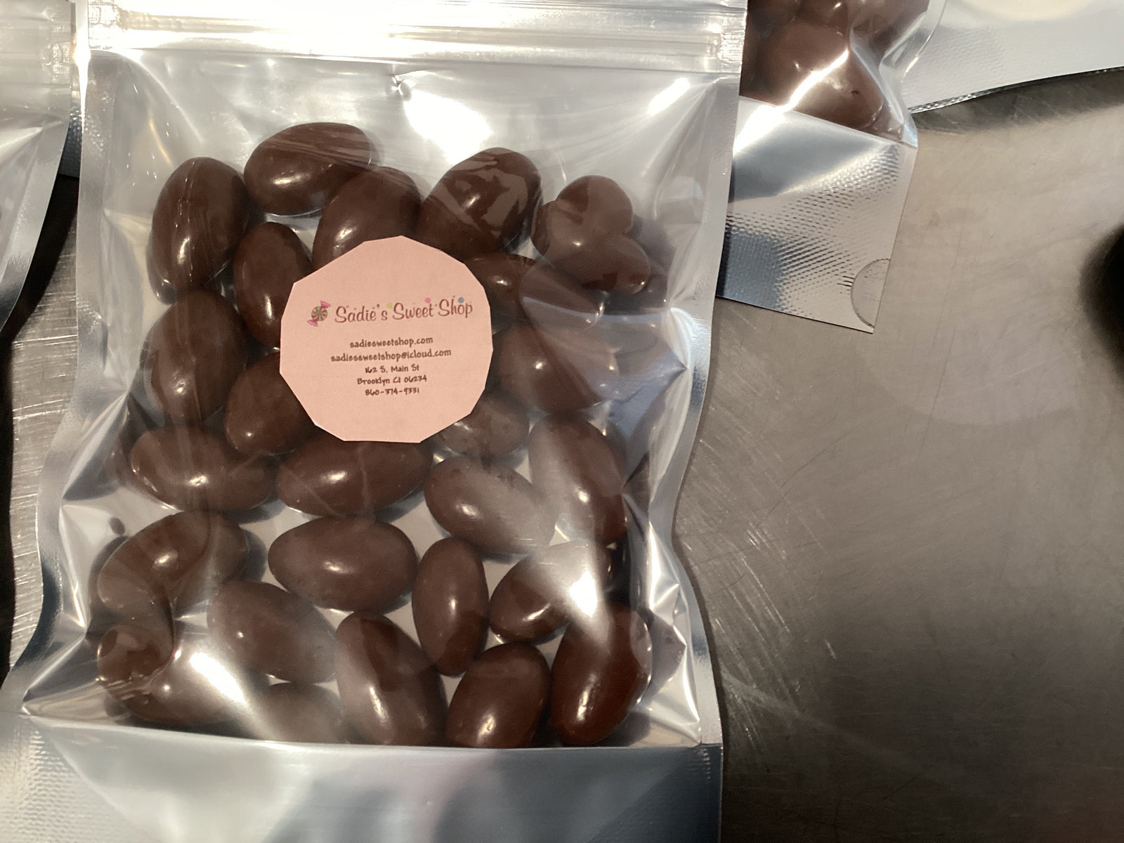 Chocolate covered Almonds