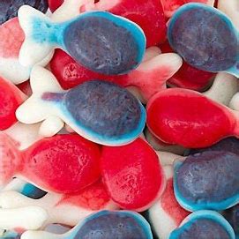Gummy Filled Whales