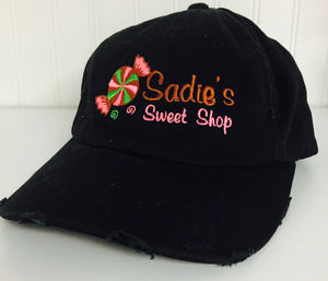 Sadie's distressed hats